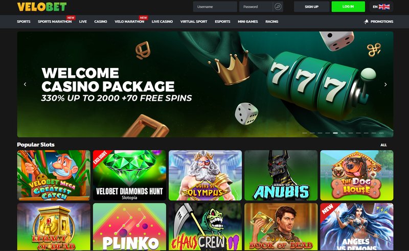 Velobet casino in GB